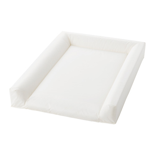 LÄTTSAM Baby bath, white/green - IKEA