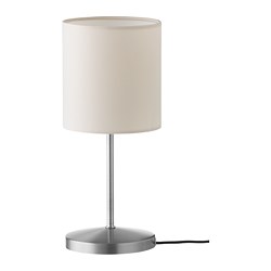 Lampan Table Lamp White 29 Cm Ikea, Battery Operated Floor Lamps Ikea