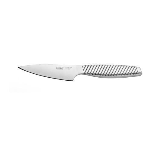 TIGERBARB 3-piece knife set, gray-turquoise - IKEA