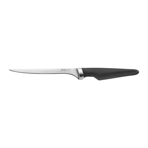 VÖRDA Vegetable knife, black - IKEA