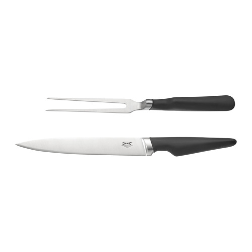 VÖRDA Vegetable knife, black - IKEA