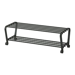 Tjusig Shoe Rack Black Ikea Indonesia