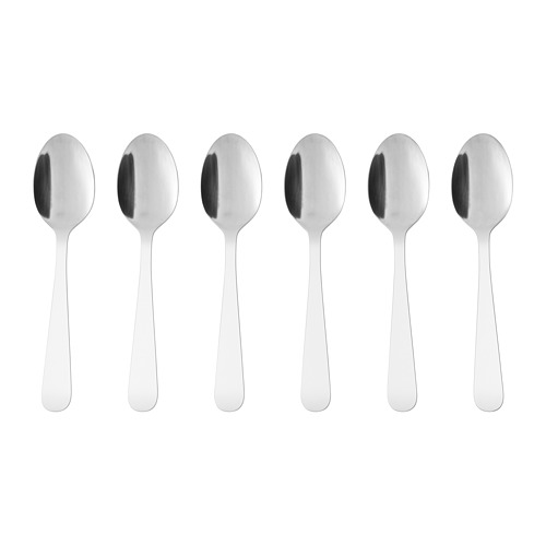 DRAGON Coffee spoon, stainless steel - IKEA