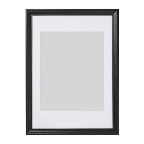 KNOPPÄNG frame with poster, dark patterns, 50x70 cm