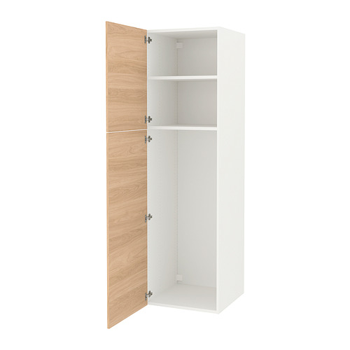 OPPEJEN / FOTINGEN Shower enclosure with 2 doors/tray, 90x90x205 cm - IKEA