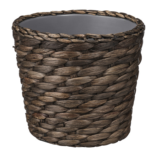 KAKTUSFIKON Plant pot, rattan, 9 ½ - IKEA