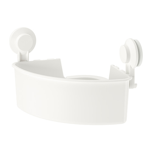 KROKFJORDEN Soap dish with suction cup, zinc plated - IKEA