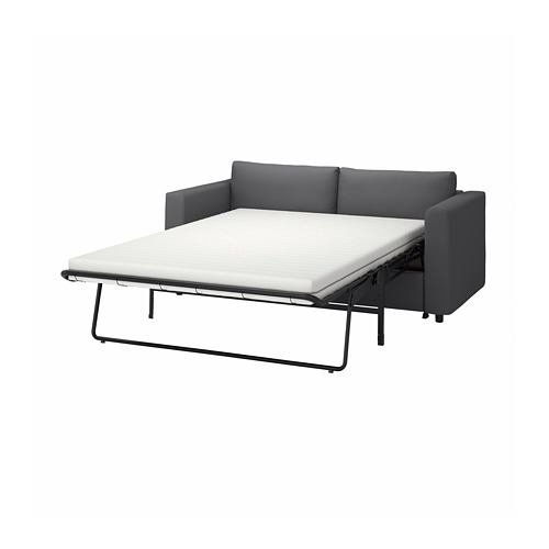 BÅRSLÖV sofá cama 3+chaiselongue, Tibbleby beis/gris - IKEA