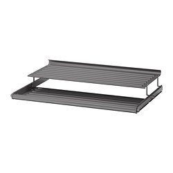 Tjusig Shoe Rack Black Ikea Indonesia