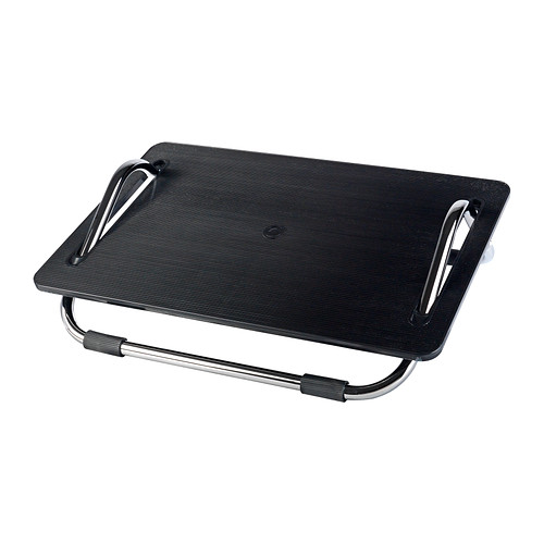 ÖJULF Supporto per PC portatile, grigio scuro, 52x38 cm - IKEA