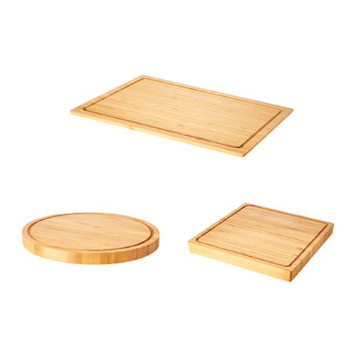 STOLTHET chopping board, bamboo, 35x22 cm (13 ¾x8 ¾) - IKEA