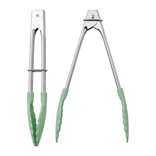 TILLÄMPAD Tongs, stainless steel - IKEA