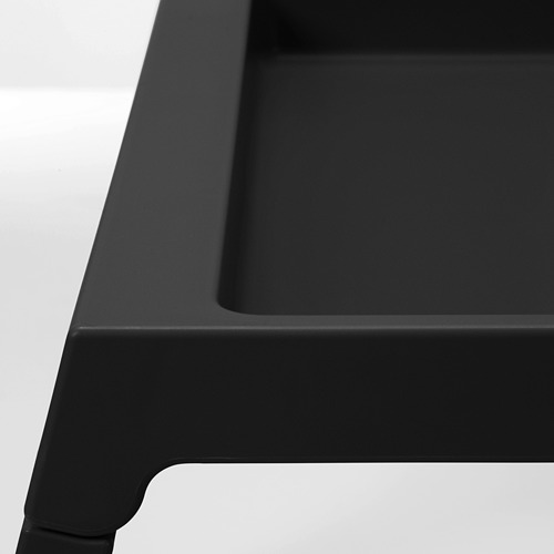ÖJULF Supporto per PC portatile, grigio scuro, 52x38 cm - IKEA